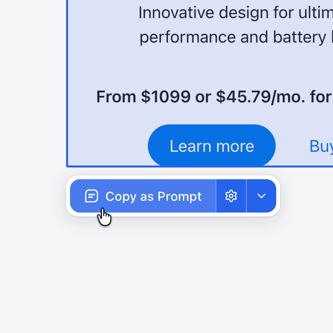 Select any component